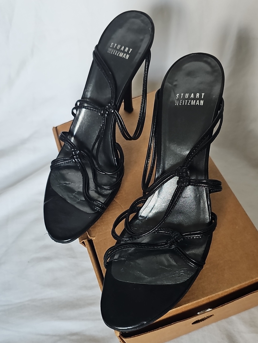 Stuart Weitzman Strap Heel Sandals